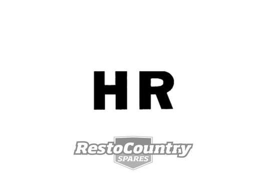 Decal Wiper Motor HQ HJ HX HZ "HR" - D1035