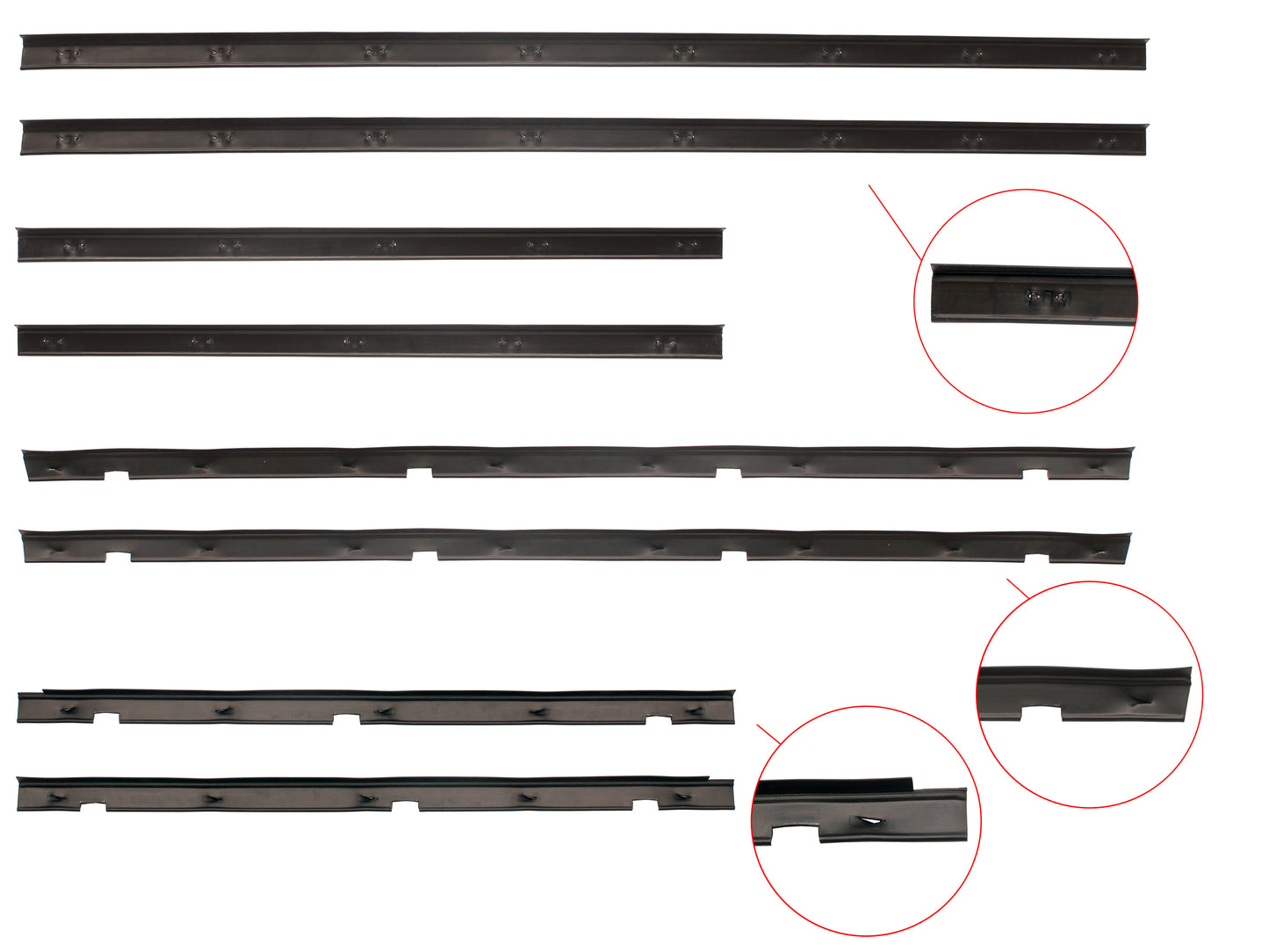 Door Belt Kit LH LX Sedan SL & SLR - DBKLHLX2