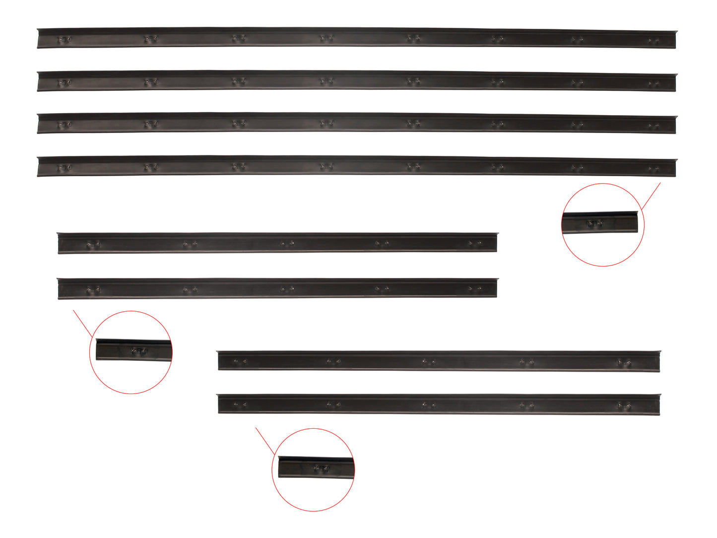 Door Belt Kit LH LX UC Sedan (Excluding SL & SLR) - DBKLHUC1