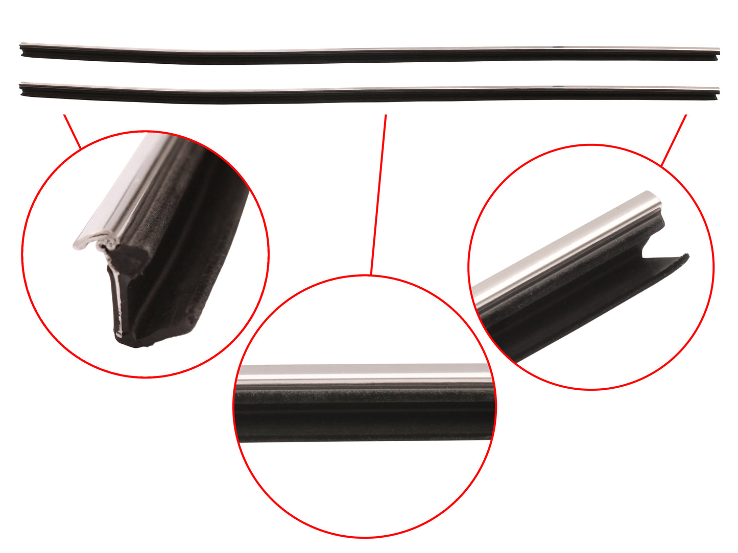 Door Belt Kit XA XB XC Coupe - DBKXAXC2
