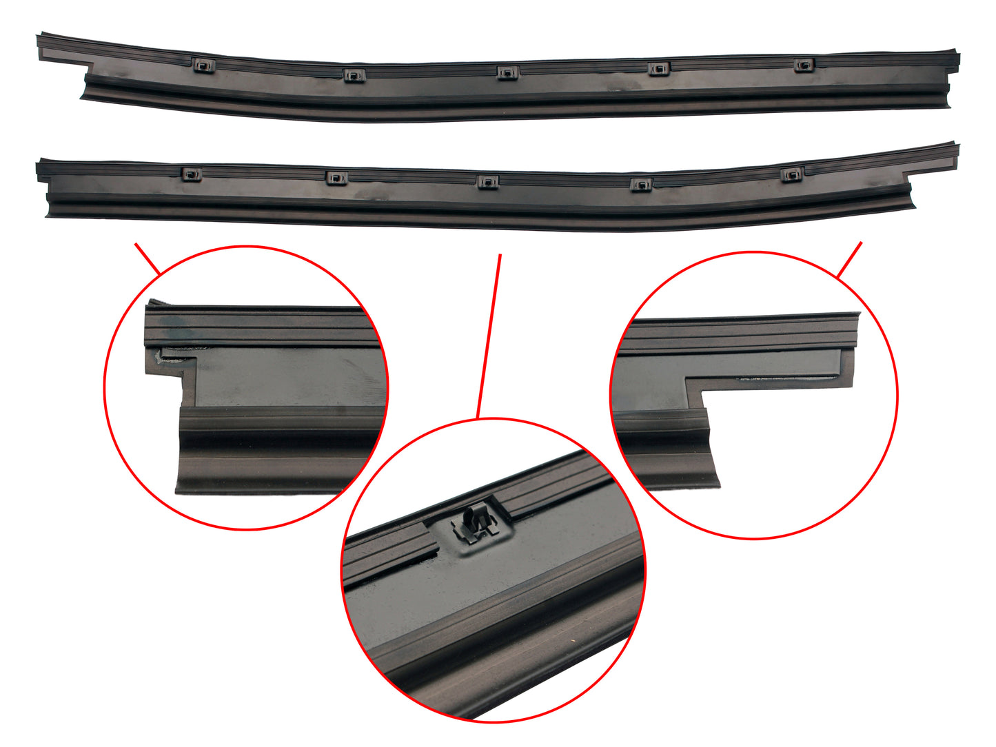 Door Belt Kit XA XB XC Coupe - DBKXAXC2