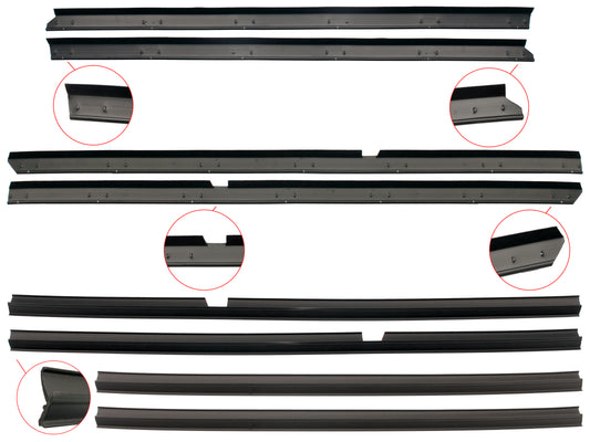 Door Belt Kit XD XE XF ZJ-ZL FC-FE Sedan Wagon - DBKXDXF1