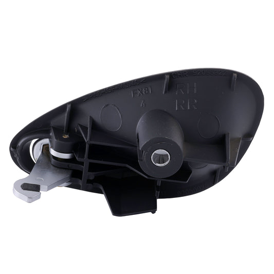Door Handle Inner RHR Anthracite Satin Chrome VT VX VY VZ - DH1069