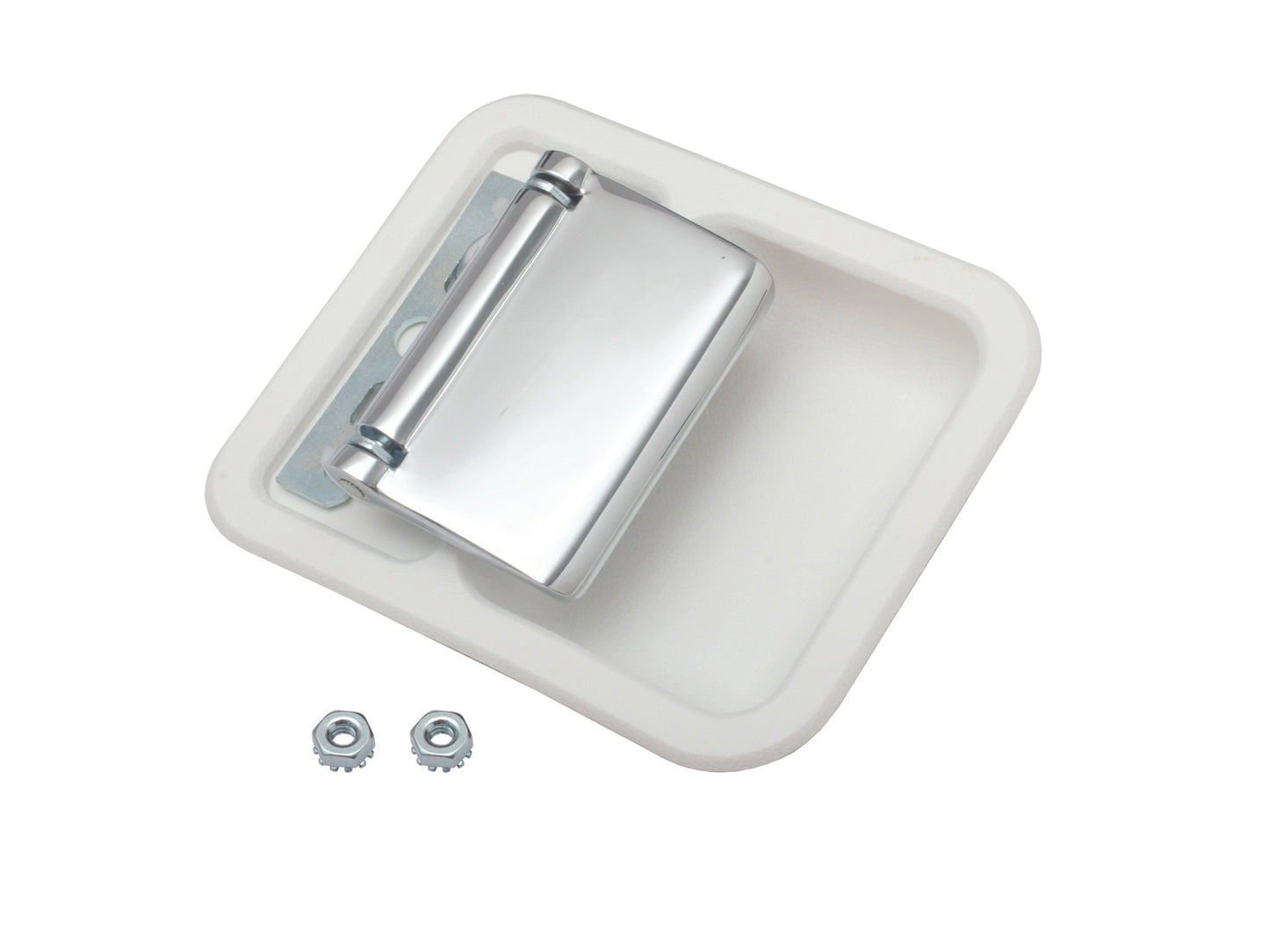 Door Handle Inner Kit XT XW XY ZB-ZD LH White Bucket - DH2001W