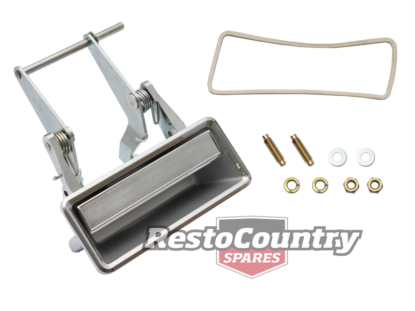 Door Handle Outer XB ZF ZG Left Hand Rear Chrome - DH2025