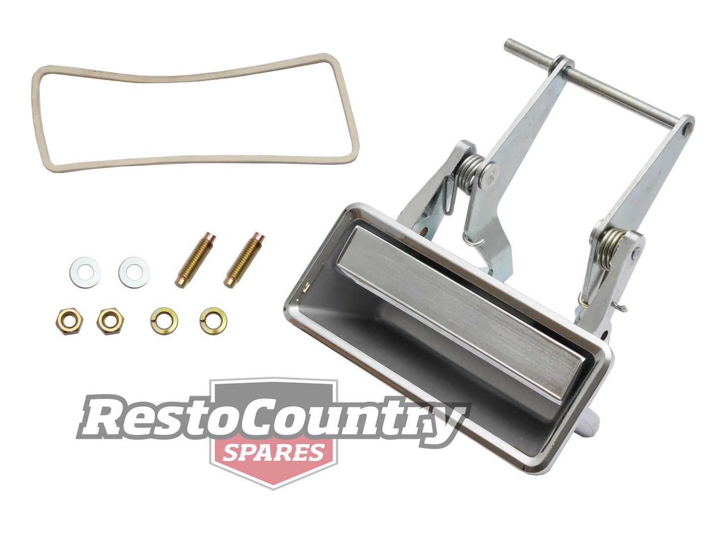Door Handle Outer XB ZF ZG Right Hand Rear Chrome - DH2026