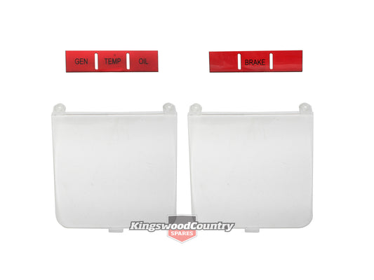 Dash Lens Kit GTS Fuel Speedo Standard HQ Flexdrive Only - DIL1003