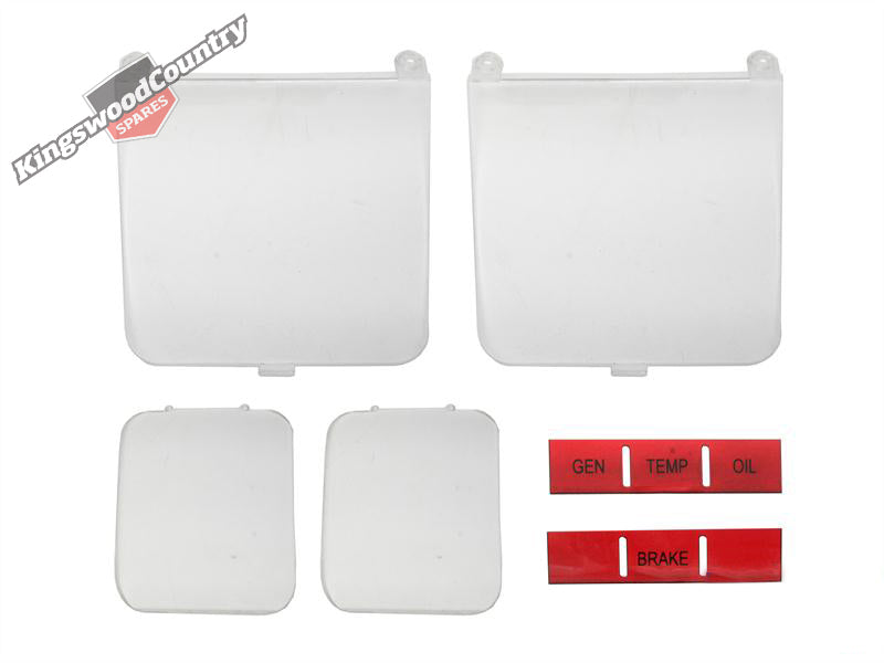 Dash Lens Kit HQ GTS Flexdrive Gauges No Clock - DIL1004