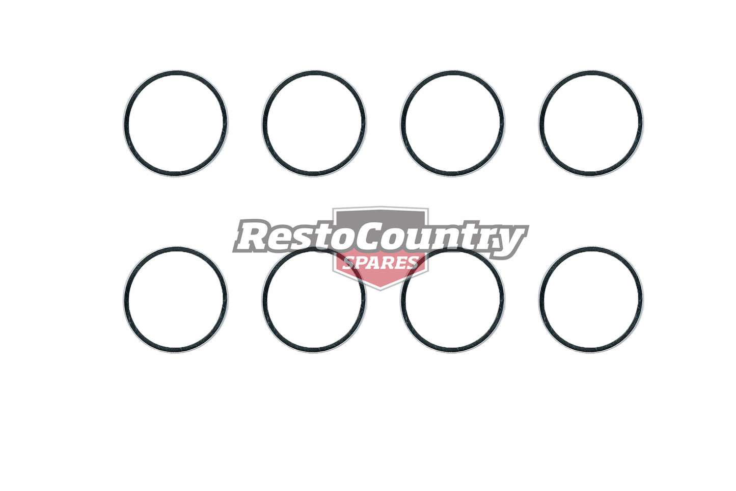 Dash Knob Chrome Ring Kit HK HT HG (8 Pcs) - DK1000