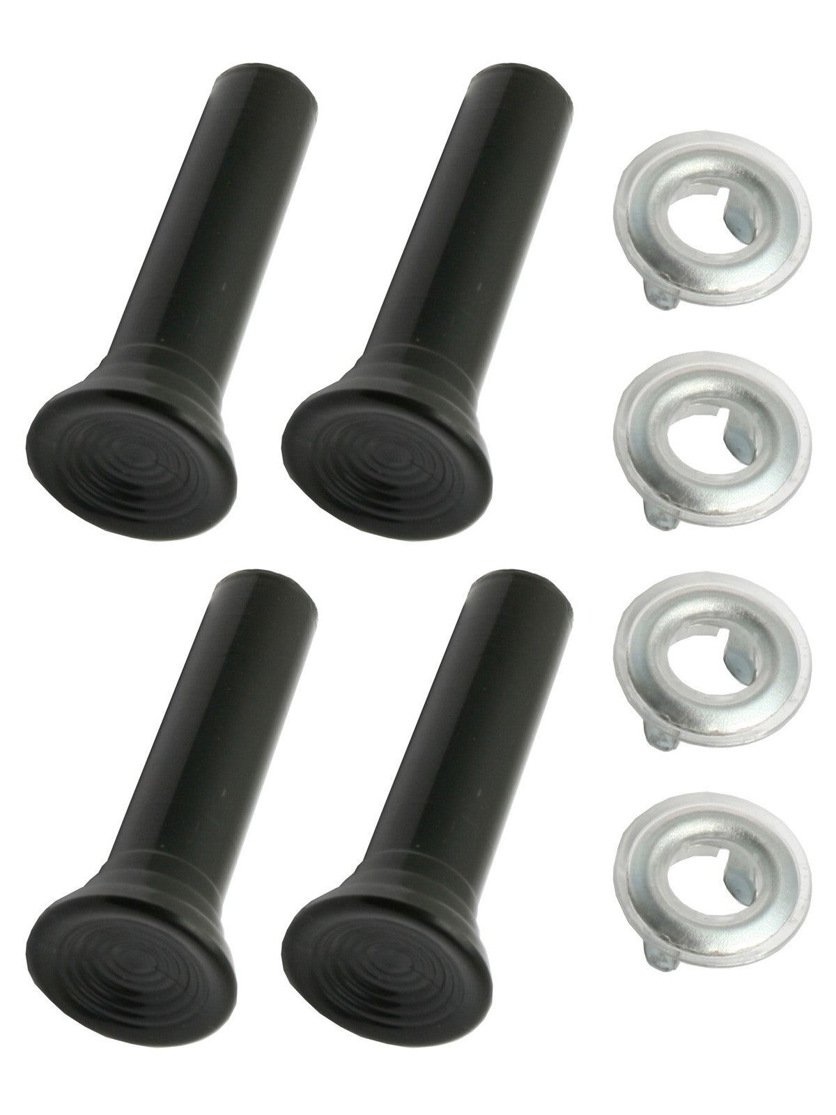 Door Lock Knob Kit (4) Black HK HT HG HQ HJ HX HZ WB LC LH LX UC Inc Ferr - DLK1