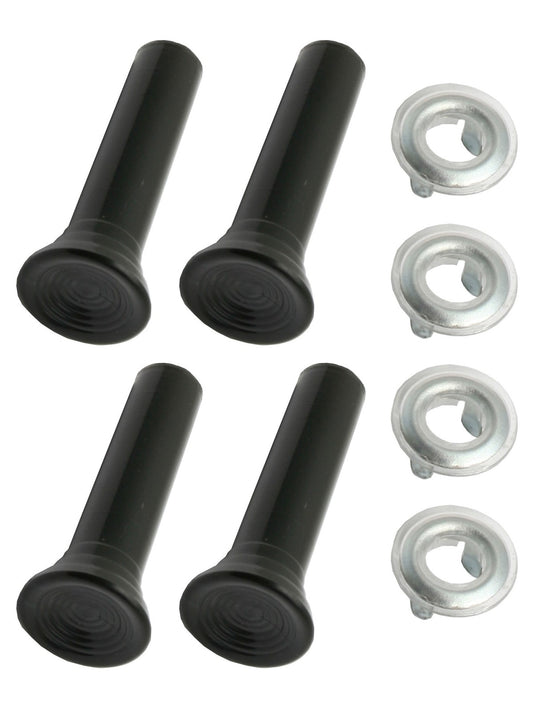 Door Lock Knob Kit (4) Black HK HT HG HQ HJ HX HZ WB LC LH LX UC Inc Ferr - DLK1