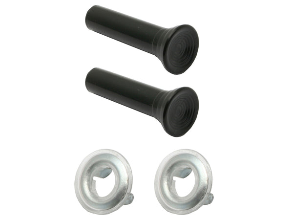 Door Lock Knob Kit (2) Blk HK HT HG HQ HJ HX HZ WB LC LH LX UC Inc Ferr - DLK4