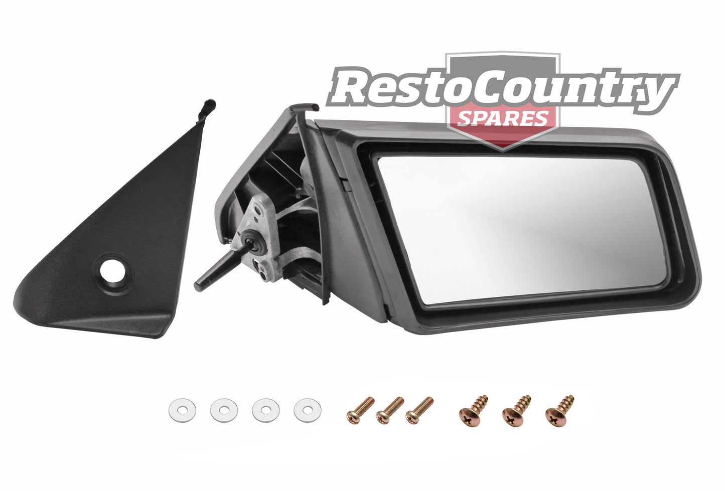 Door Mirror Assembly Exterior Manual Right Hand VK VL Commodore - DM1004