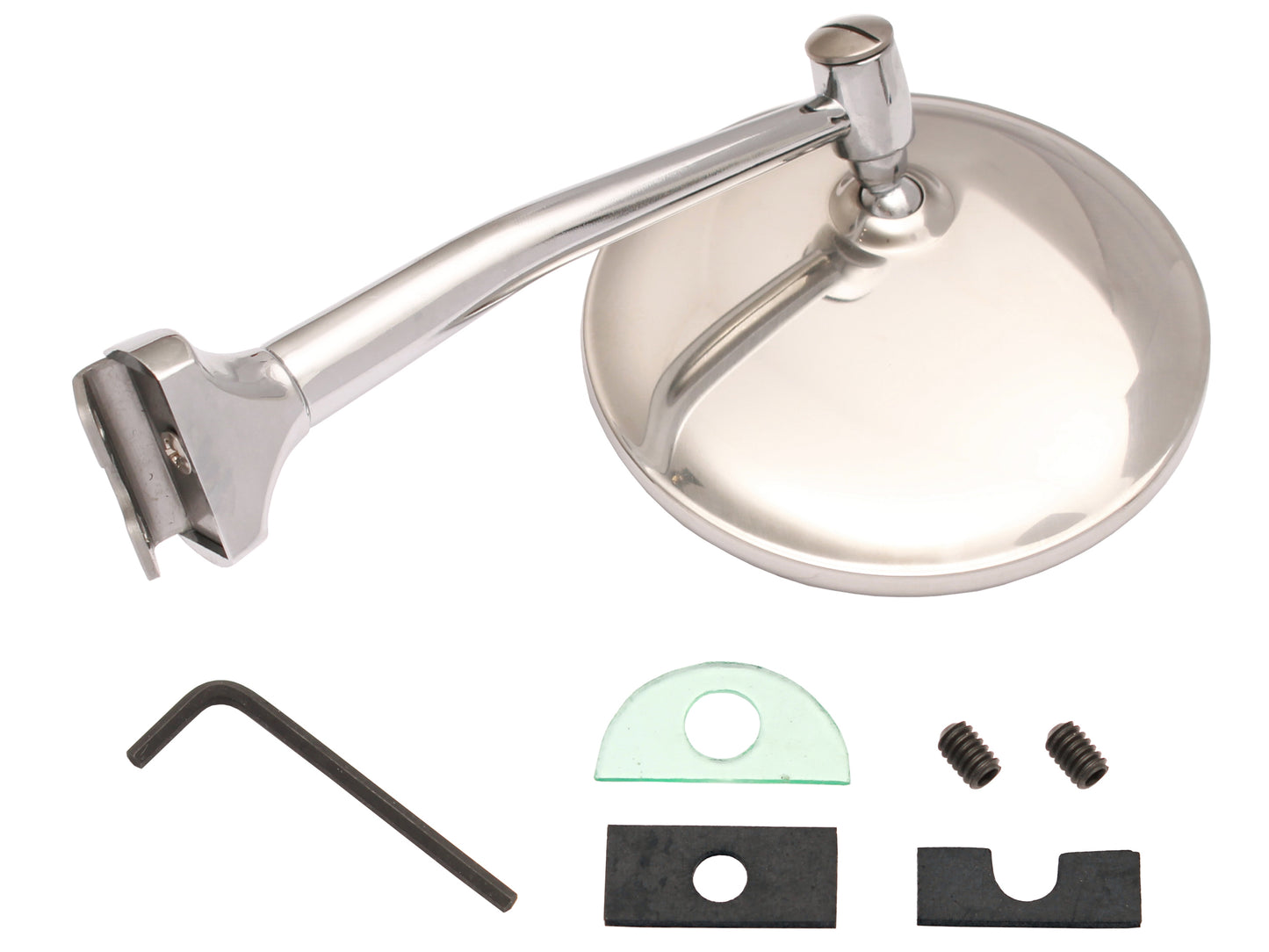 Door Mirror Assembly Exterior 4" Straight Arm Right Hand - DM1026