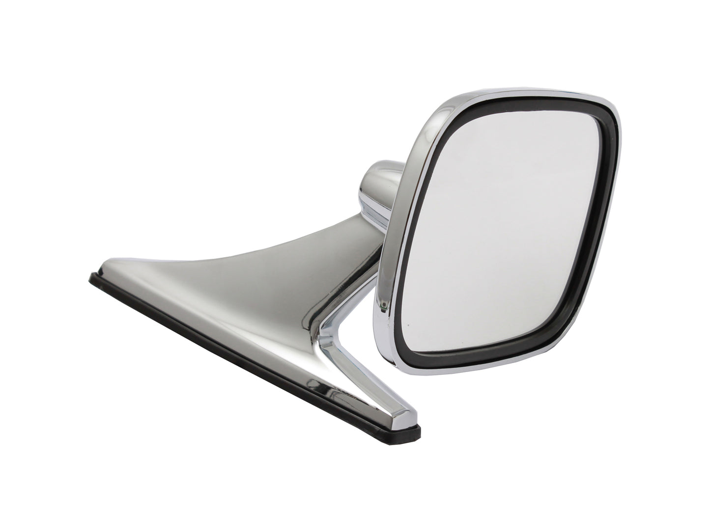 Door Mirror Universal Chrome Square Left Or Right - DM1033