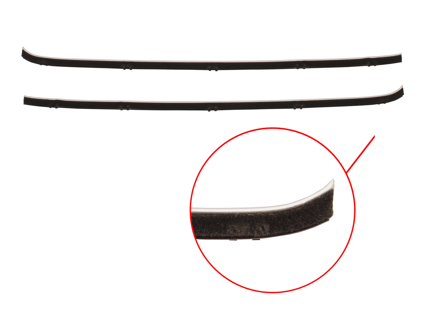 Door Rubber Kit EJ EH Rear Sedan - DRKEJ2