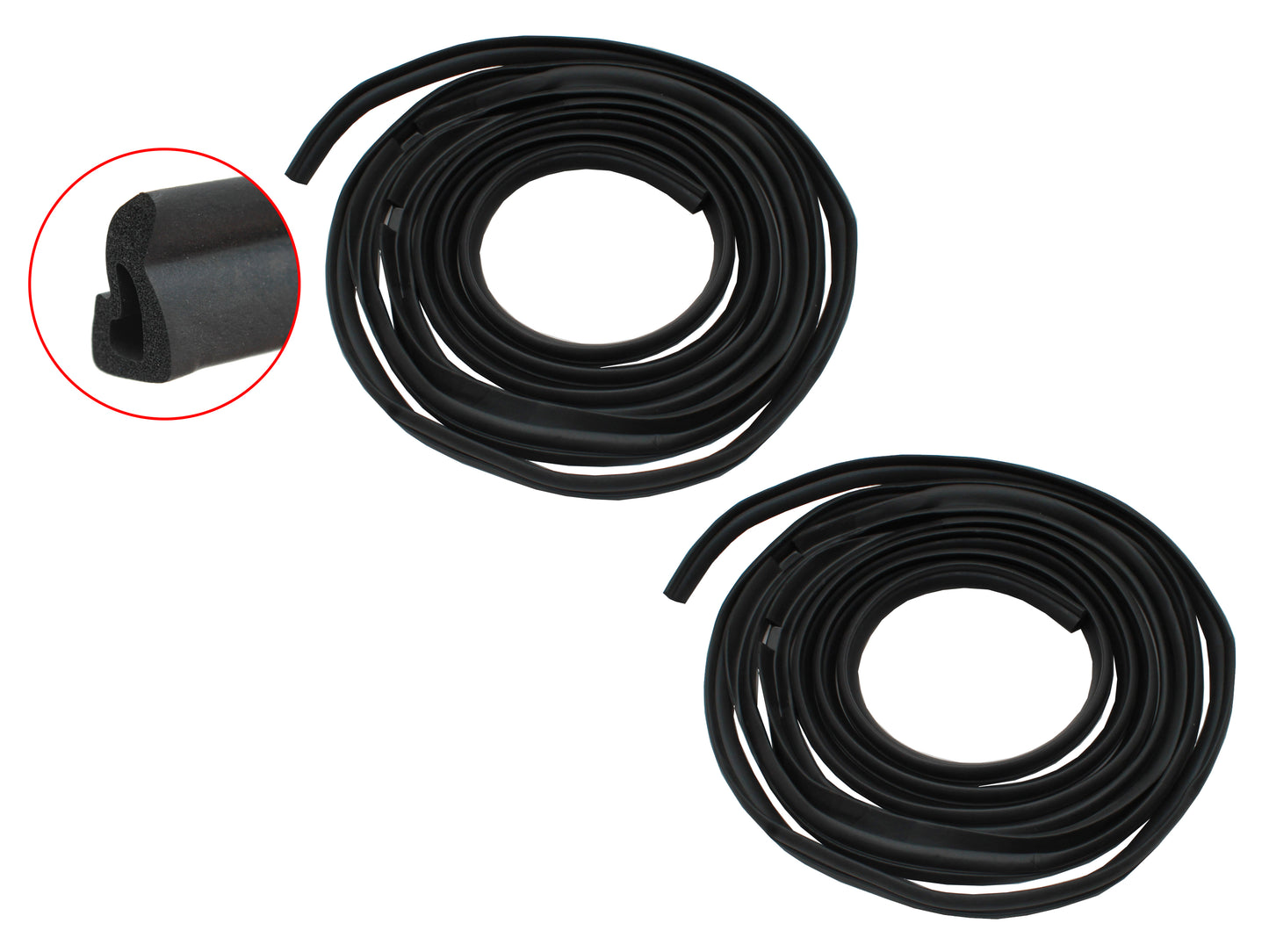 Door Rubber Kit FE FC Front All - DRKFE1