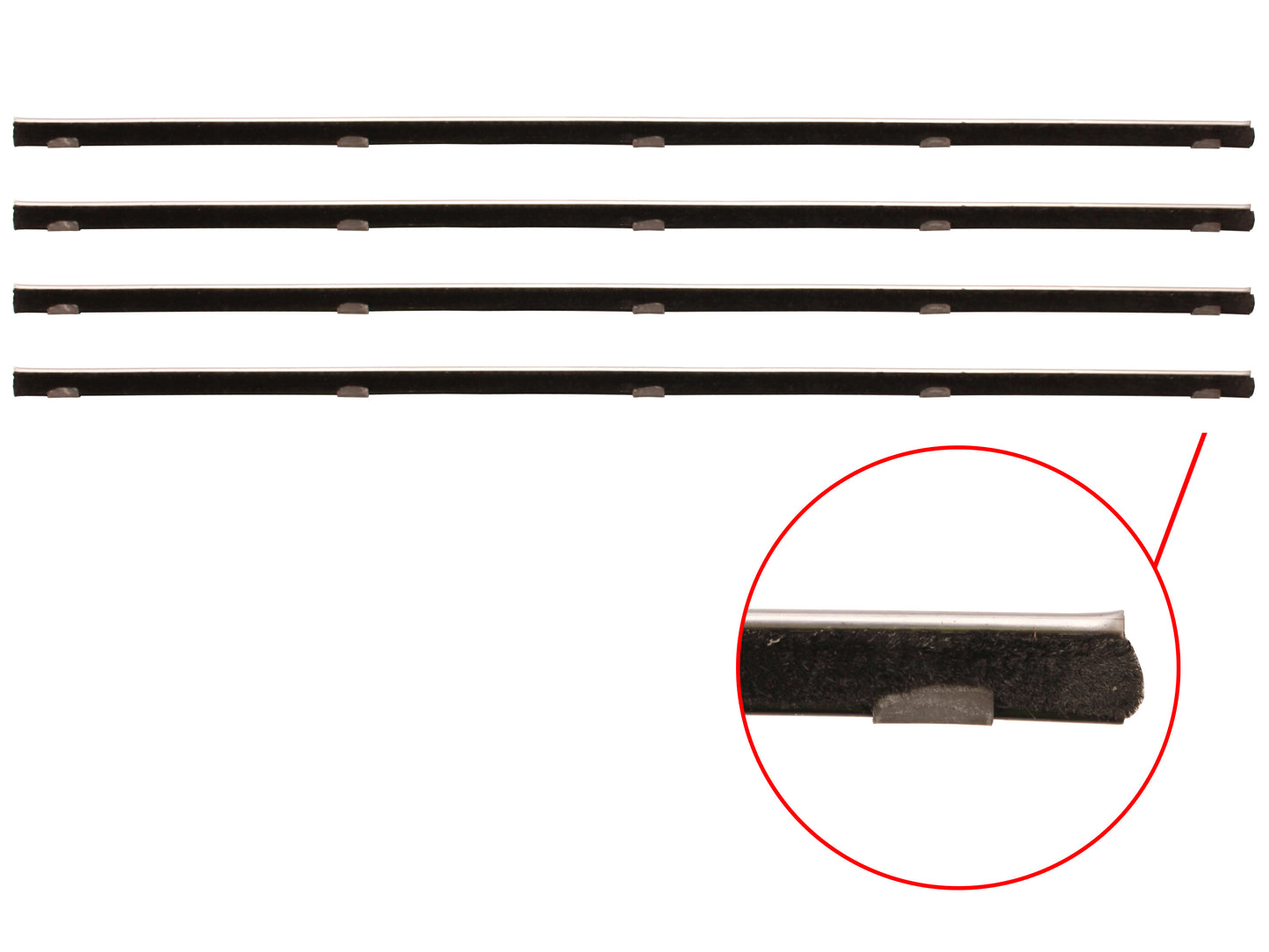 Door Rubber Kit FB EK Rear All - DRKFB2