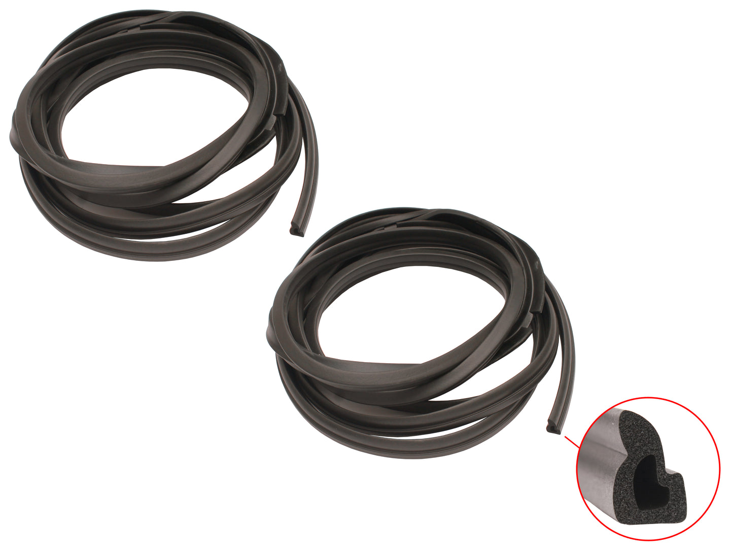 Door Rubber Kit FE FC Rear Wagon - DRKFE3