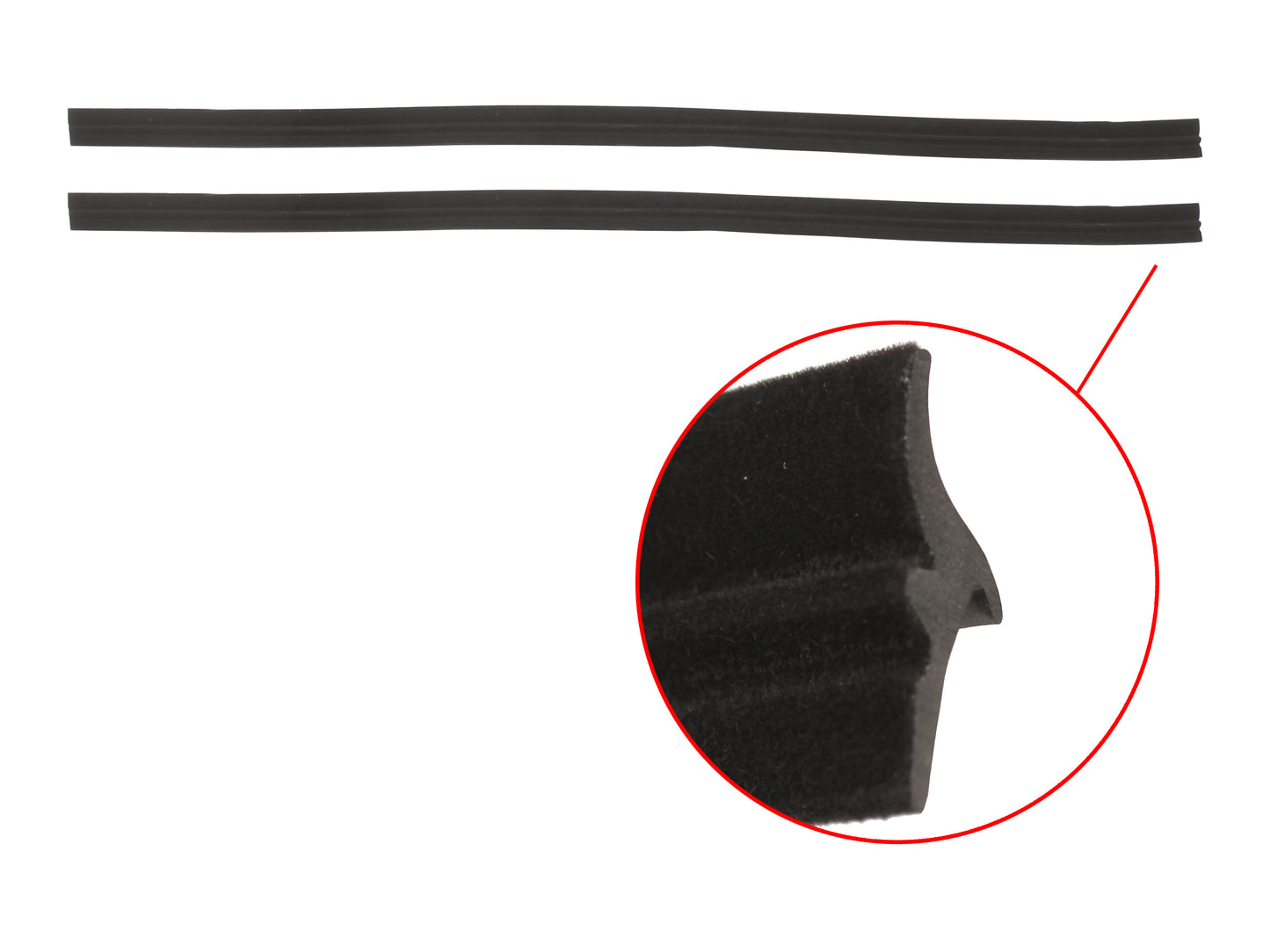 Door Rubber Kit VB VC VH Commodore Front Sedan/Wagon Exc SLE - DRKVB1