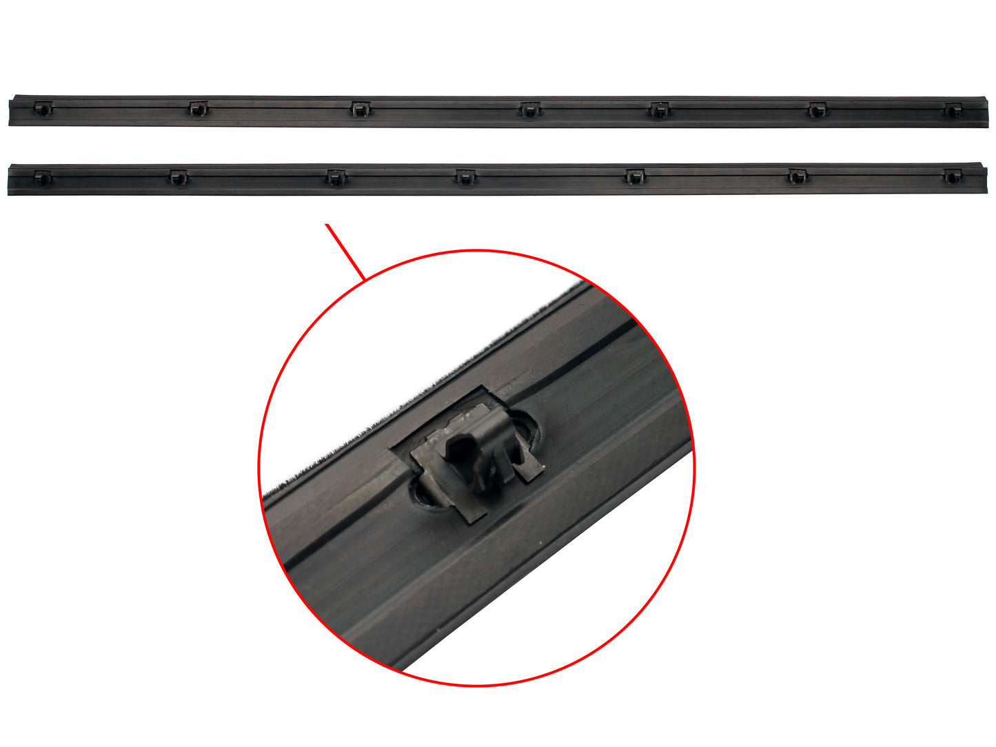 Door Rubber Kit XA ZF Front Sedan Wagon No Pinchweld - DRKXA1