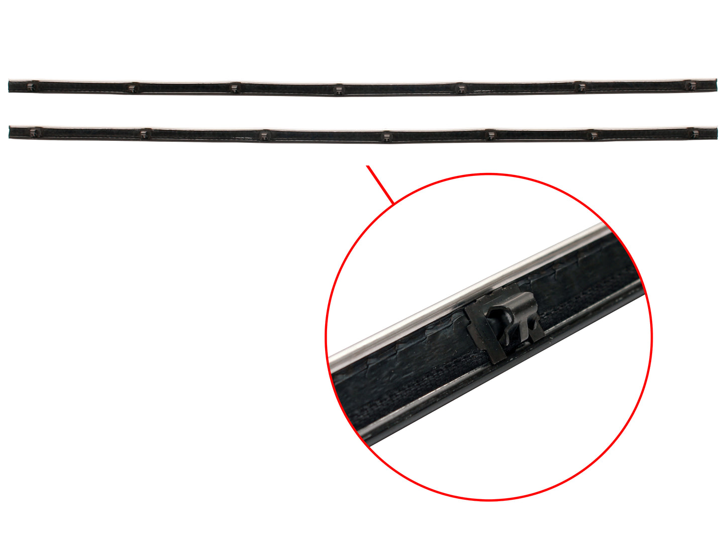 Door Rubber Kit XB ZG Front Sedan Wagon With Pinchweld - DRKXB4
