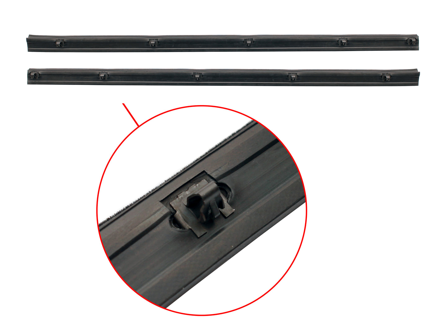 Door Rubber Kit XB ZG Rear Sedan No Pinchweld - DRKXB2