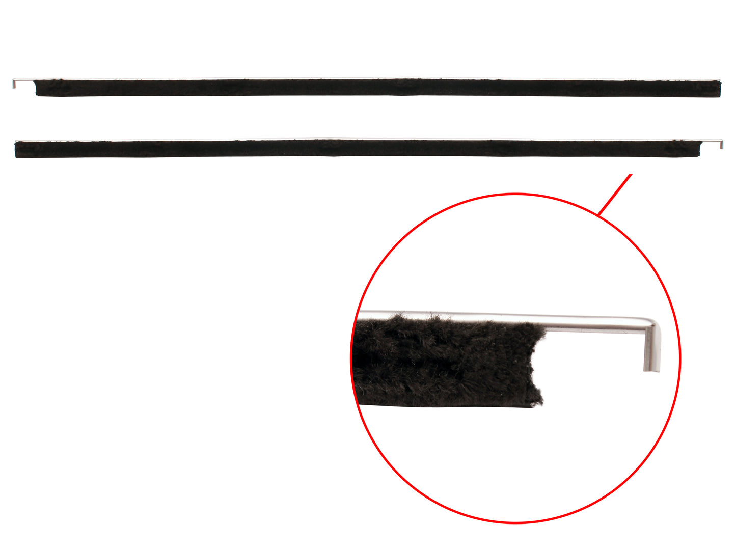 Door Rubber Kit XB ZG Rear Sedan With Pinchweld - DRKXB5