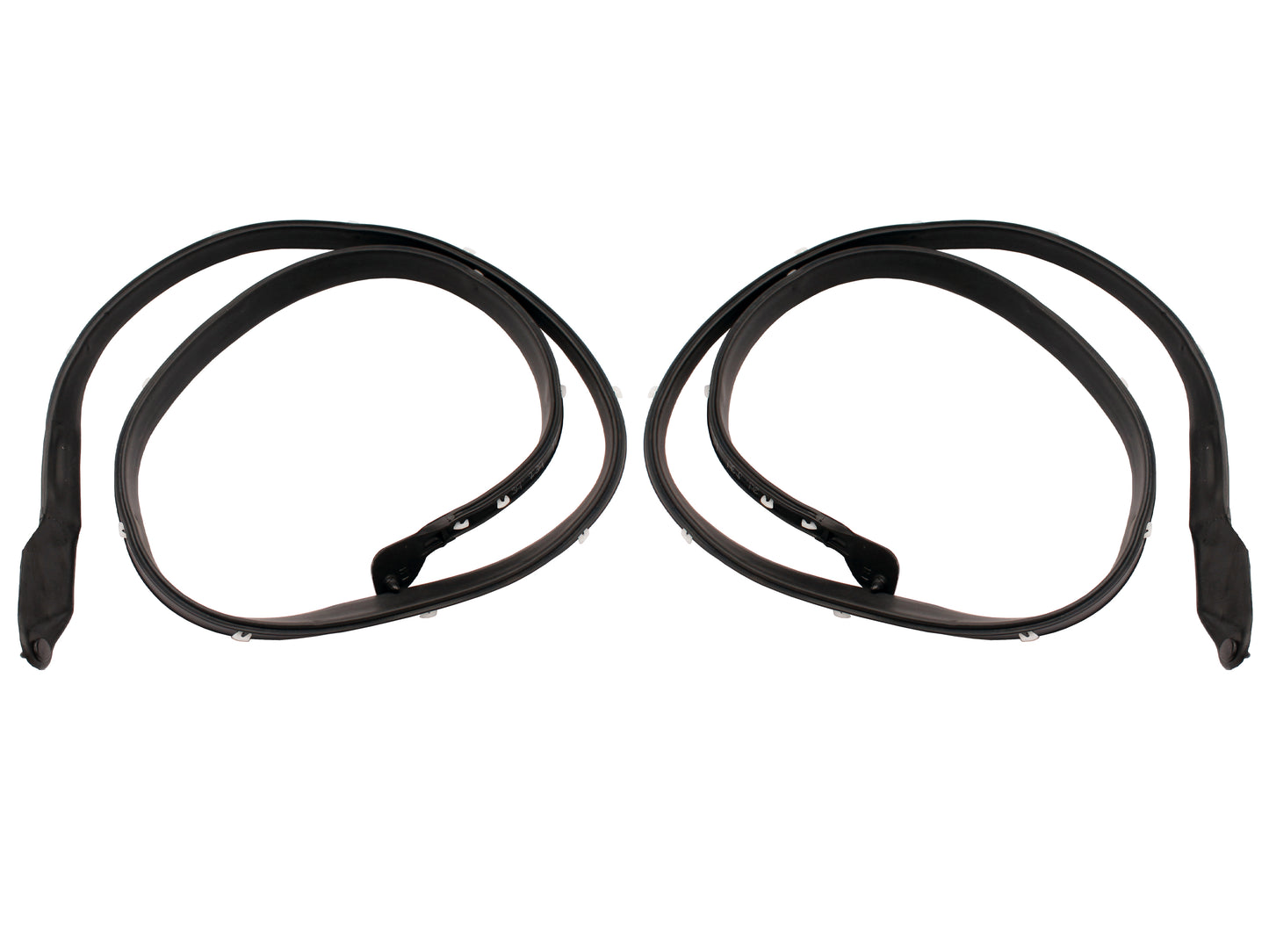 Door Rubber Kit XC ZH Front Sedan Wagon No Pinchweld - DRKXC1