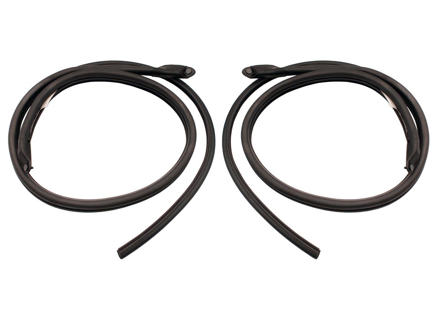 Door Rubber Kit XC ZH Rear Sedan Wagon With Pinchweld - DRKXC4