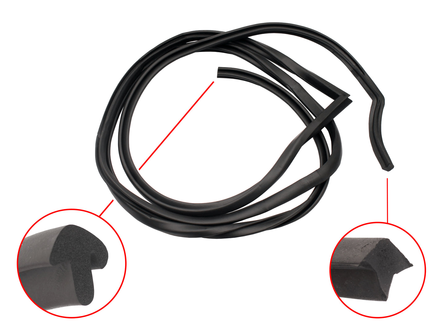 Door Seal Kit XK XL XM XP Sedan - DSKXKXP1