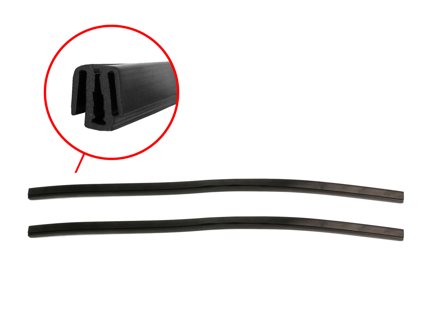 Door Rubber Kit XR XT XW ZA-ZC Front All - DRKXRW1