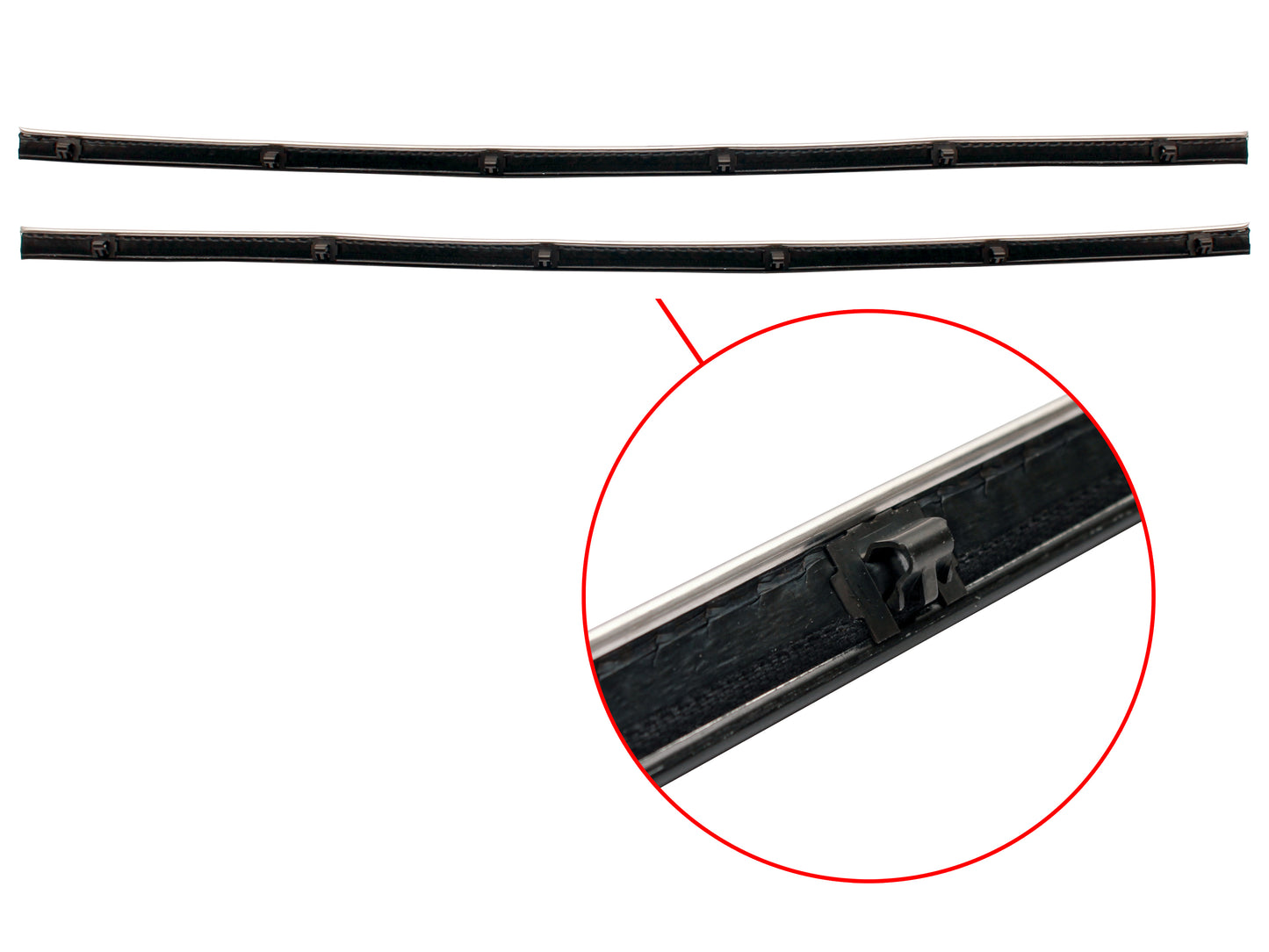 Door Rubber Kit XY ZD Rear Sedan Wagon - DRKXY2