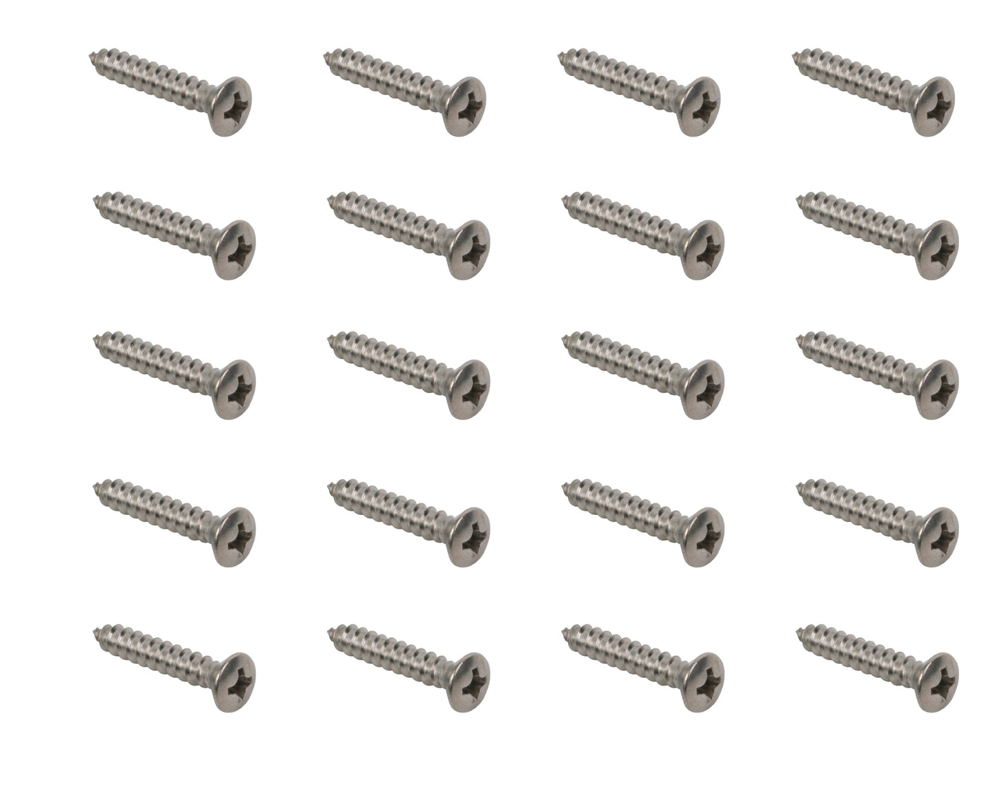 Scuff Plate Screw Kit Stainless Steel 20 Pcs - DSS0001