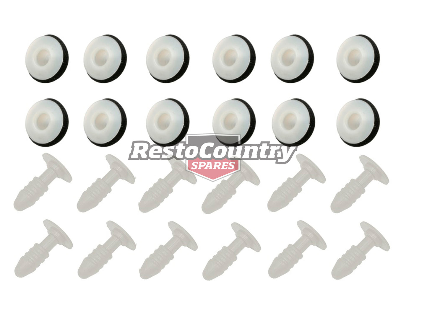 Door Trim Clips VN VP VR VS VQ Short (12) - DTC1004