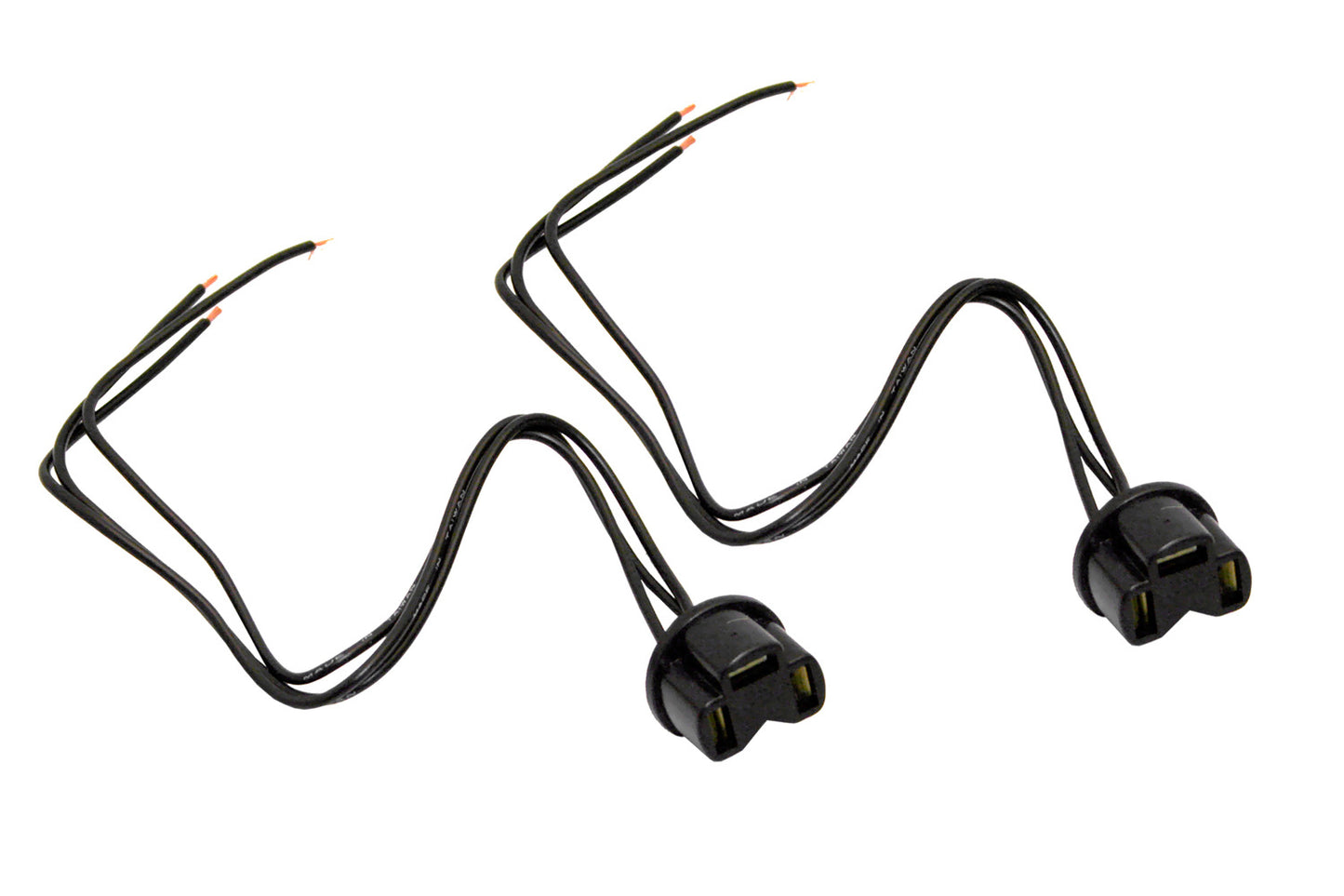 Globe Socket Headlight 3 Pin Round H4 (2Qty) - EC0004