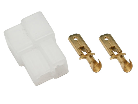 Wiring Terminal & Connector Body (2 Pin Male) Holden EJ EH HD-HG HQ-WB LC-UC - EC1004