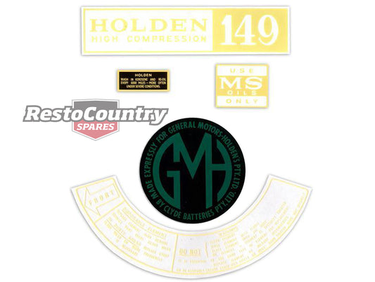 Decal Kit Engine Bay EH "149" - ED1002