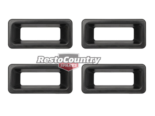 Escutcheon Lock Slide Surround VB VC VH VK VL Commodore Black Kit 4 - ELS1000