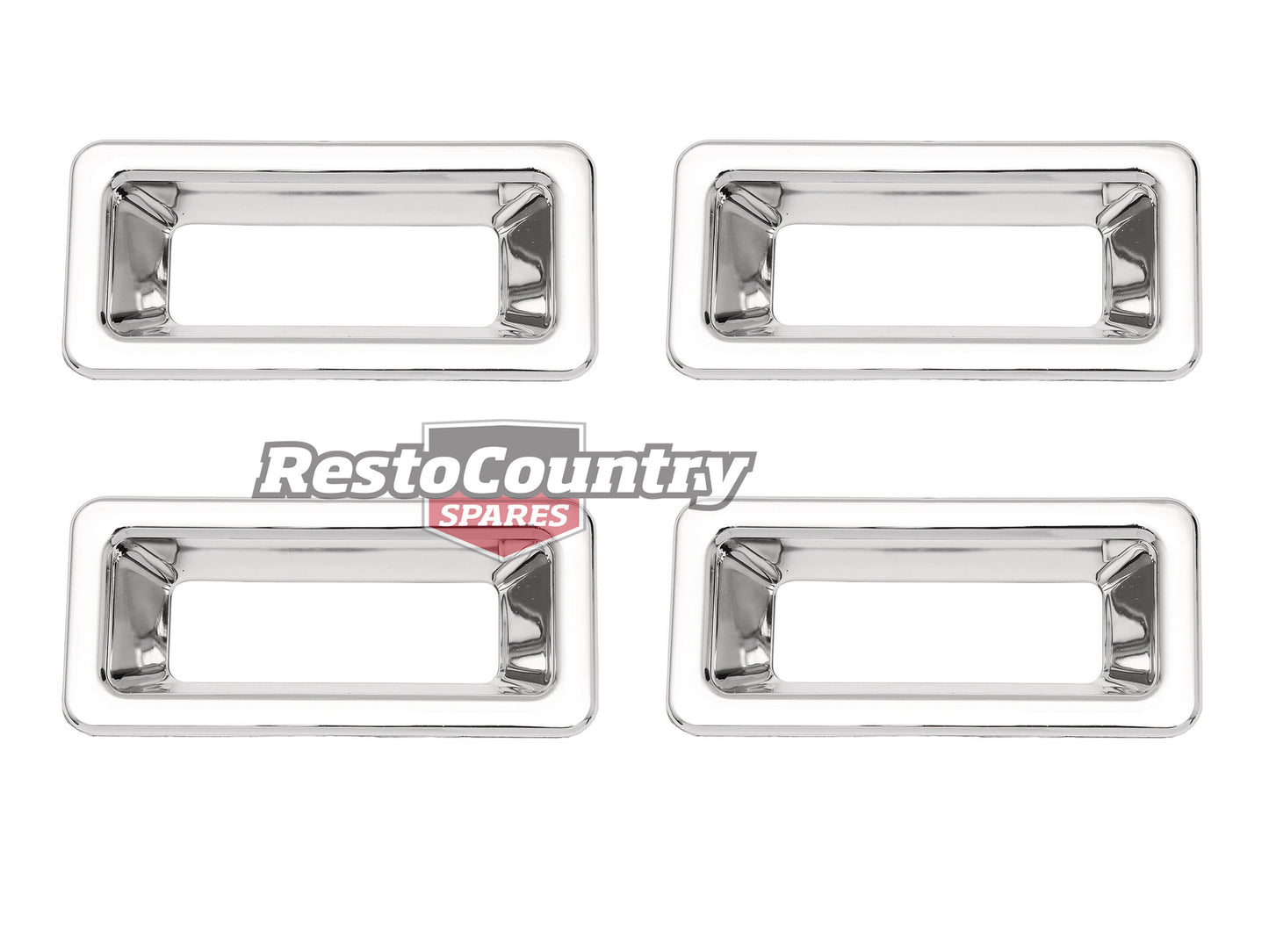 Escutcheon Lock Slide Surround VB VC VH VK VL Commodore Chrome Kit 4 - ELS1001