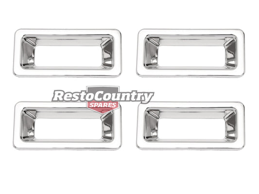 Escutcheon Lock Slide Surround VB VC VH VK VL Commodore Chrome Kit 4 - ELS1001