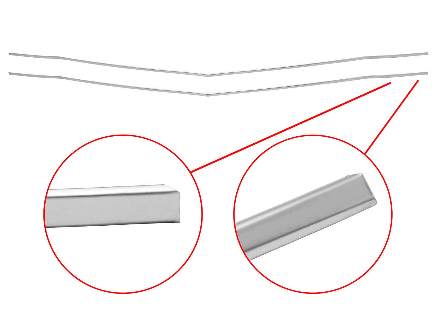 Grille Moulding Kit XY (2 Pcs) - F2160