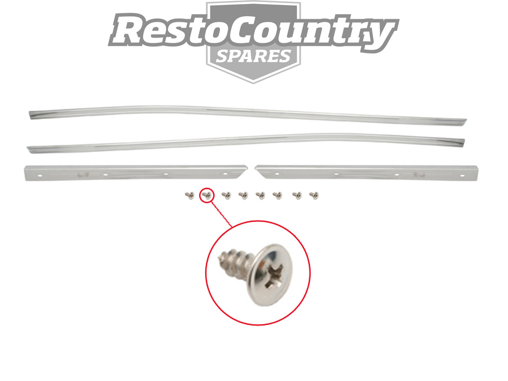 Moulding Kit Top Of Doors & Quarter XA XB XC Coupe 4pcs - F2197