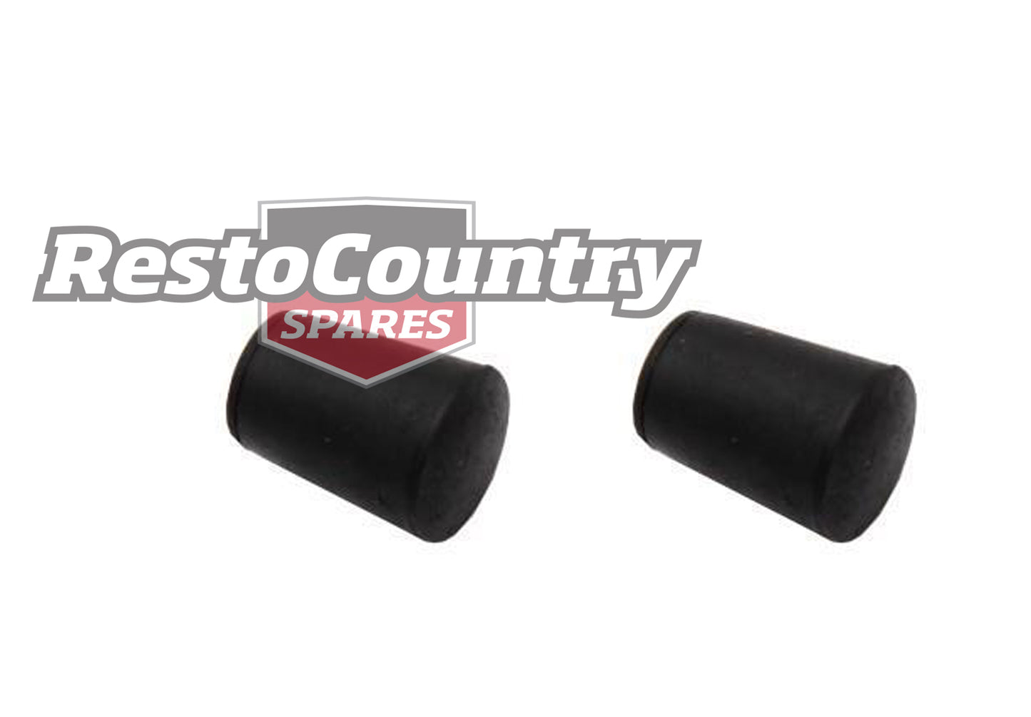 Sunvisor Sleeve Ends XR XT XW XY XA XB XC XD XE XF ZA-ZL Black Pair - F2281A