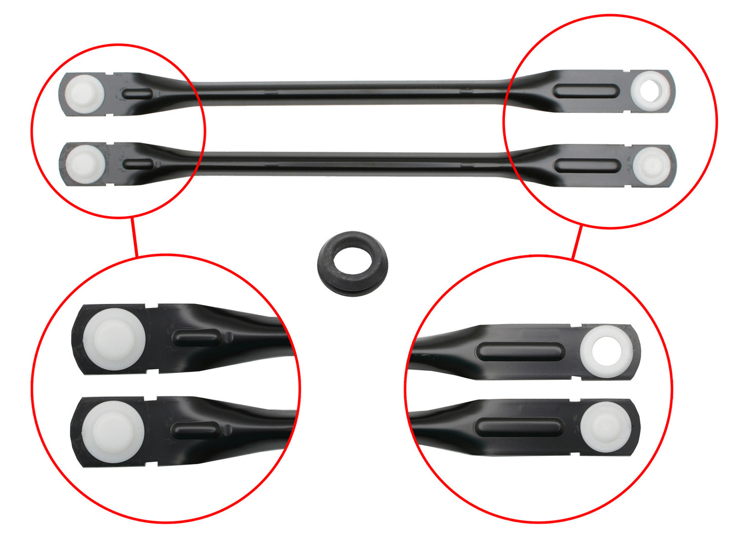 Wiper Linkage Arms XD XE XF XG-XH ZJ-ZL Pair - F2298