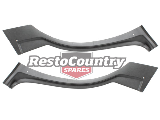 Dog Leg Rear Wheel Arch Trim XW XY (Black) Pair - F2342