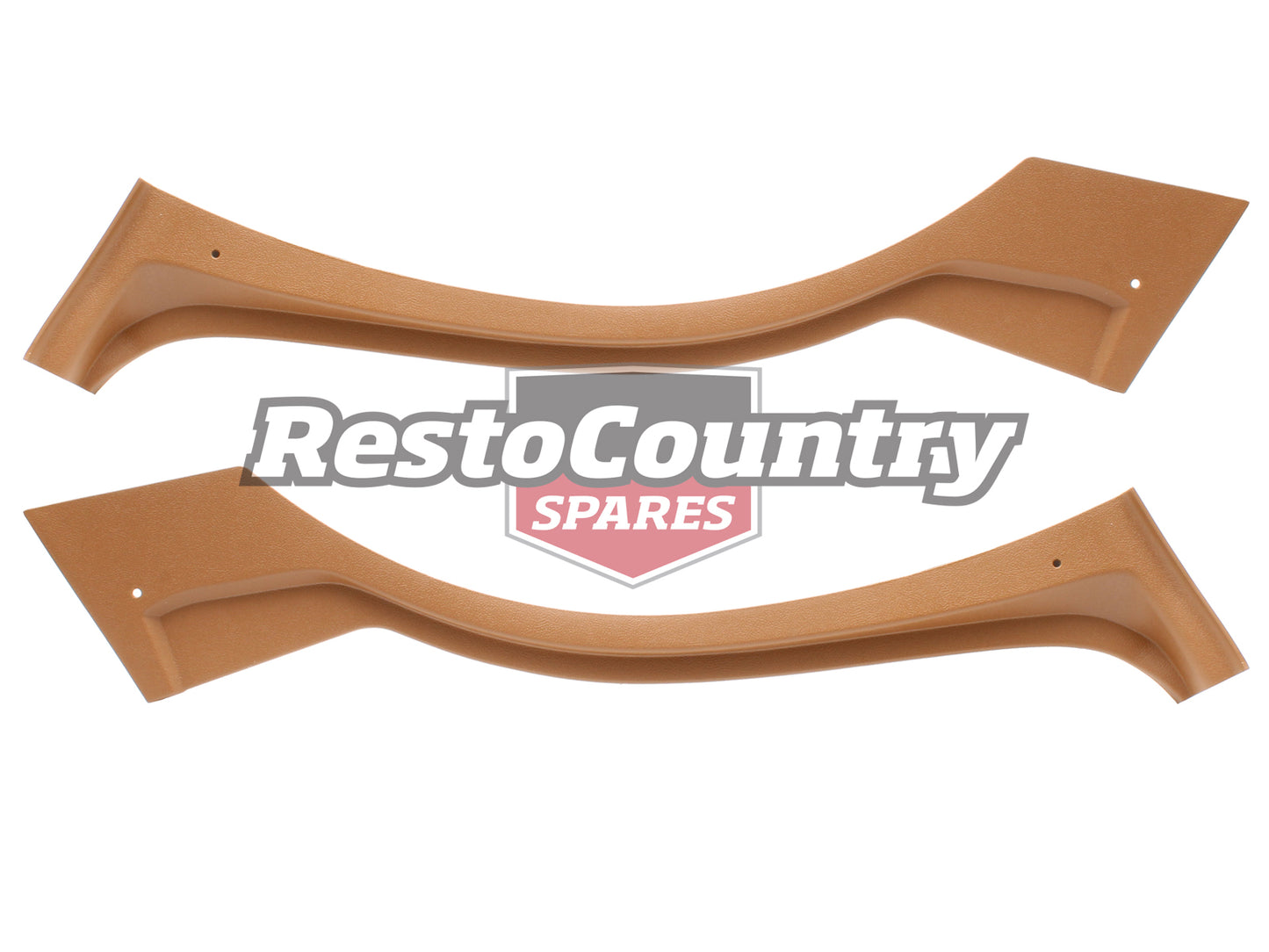 Dog Leg Rear Wheel Arch Trim XW XY (Saddle) Pair - F2343