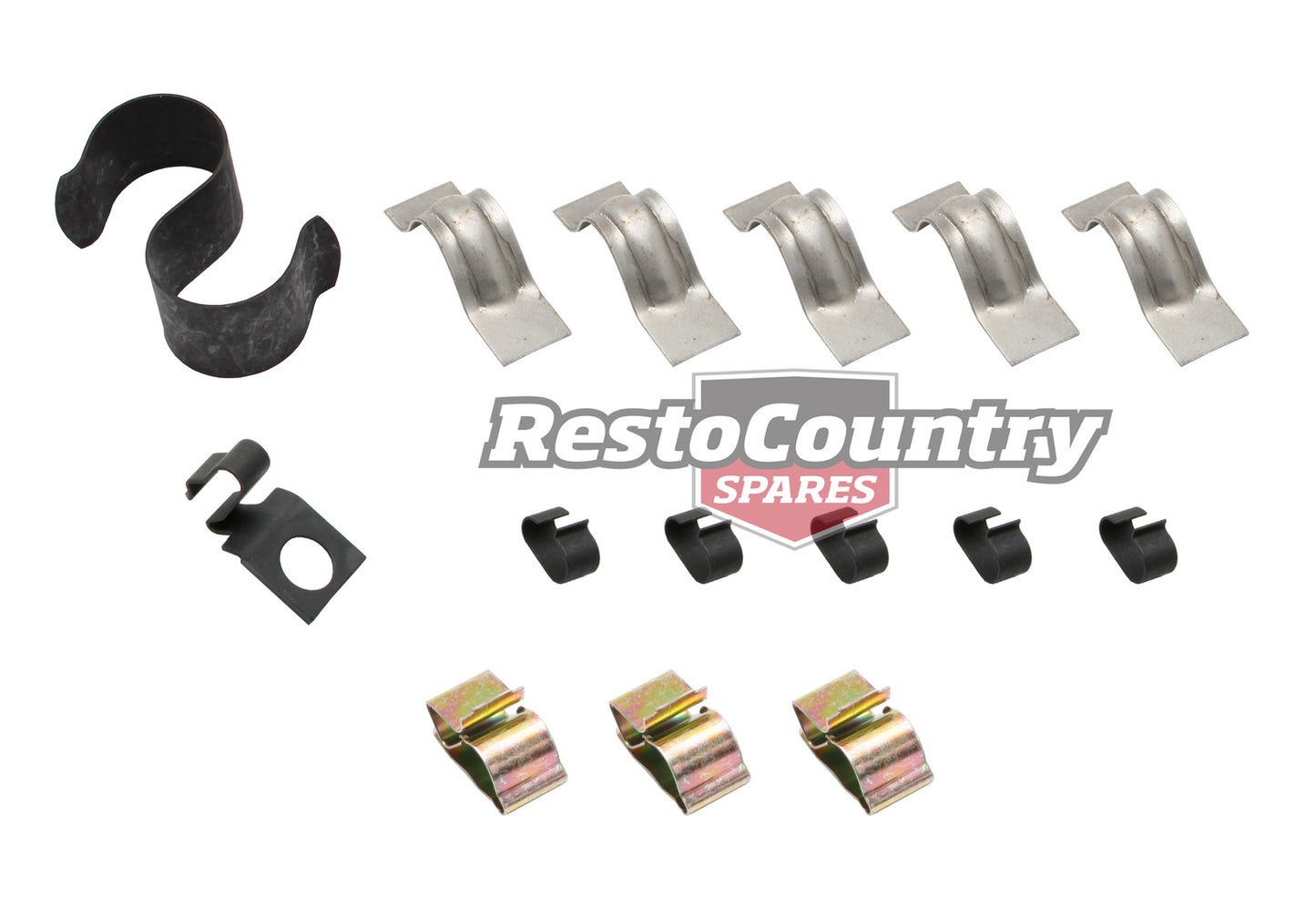 Engine Bay Clips Kit LC LJ - FC1012
