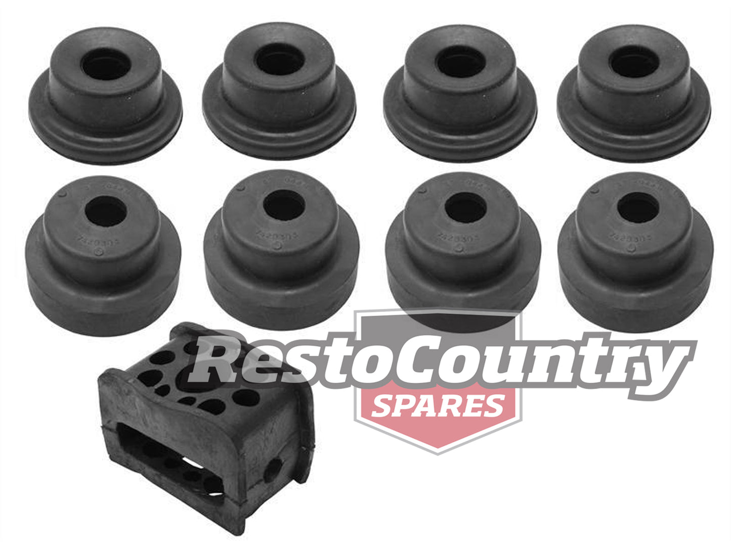 Front End Mounting Rubber Kit FE FC FB EK EJ Wth HR Crossmember - FEK4A