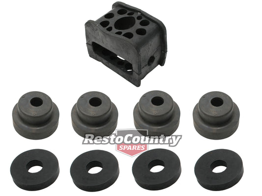Front End Mounting Rubber Kit EH With HR Crossmember - FEK5A
